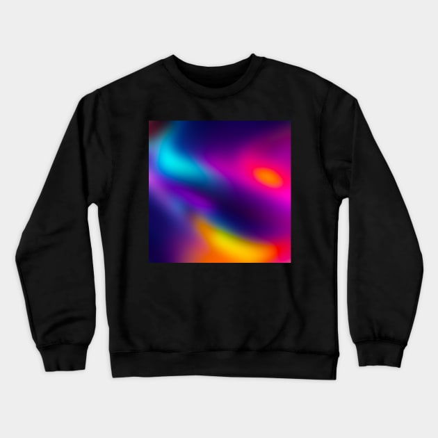 Beautiful Abstract Color Art Crewneck Sweatshirt by The90sMall